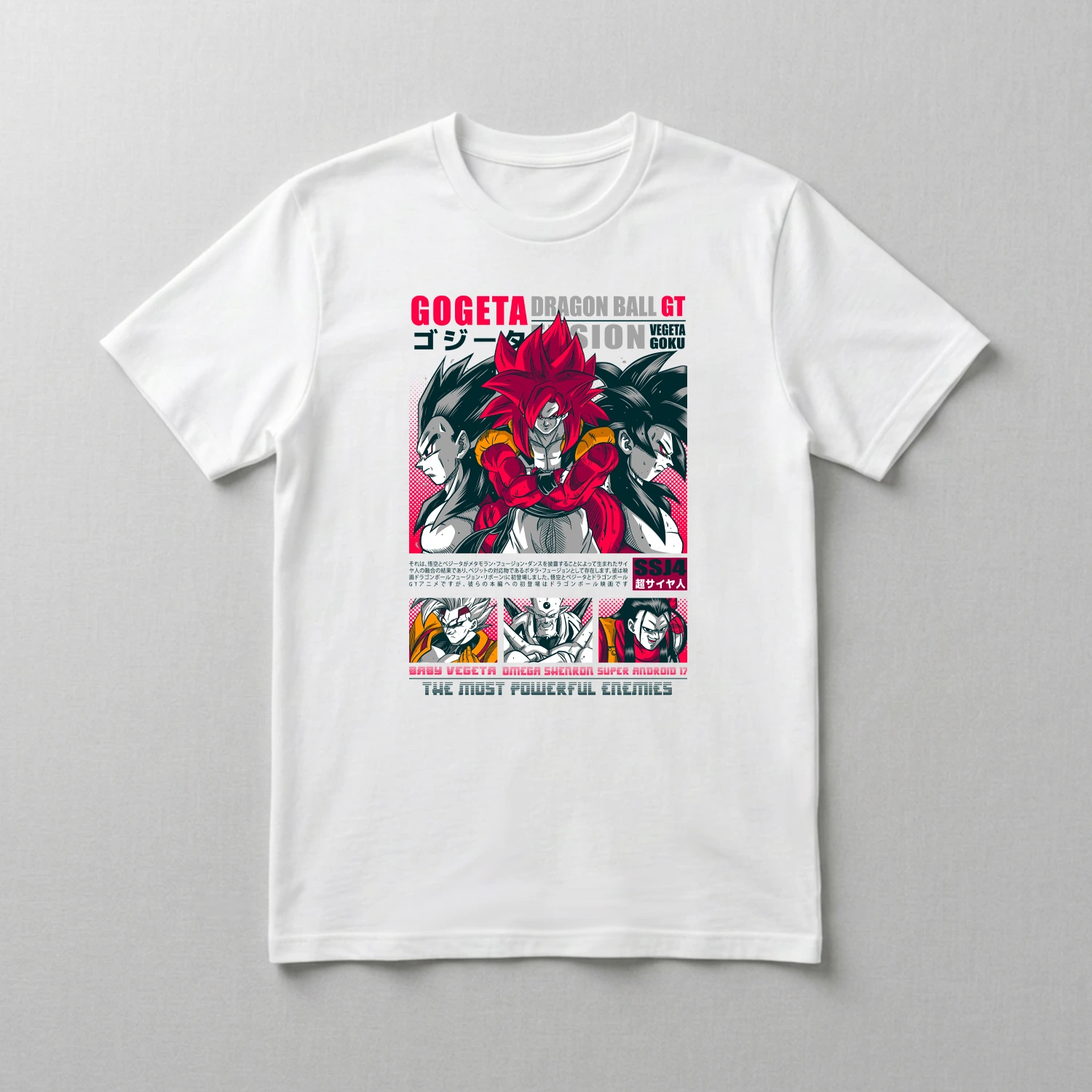 T-Shirt Gogeta Dragon Ball GT