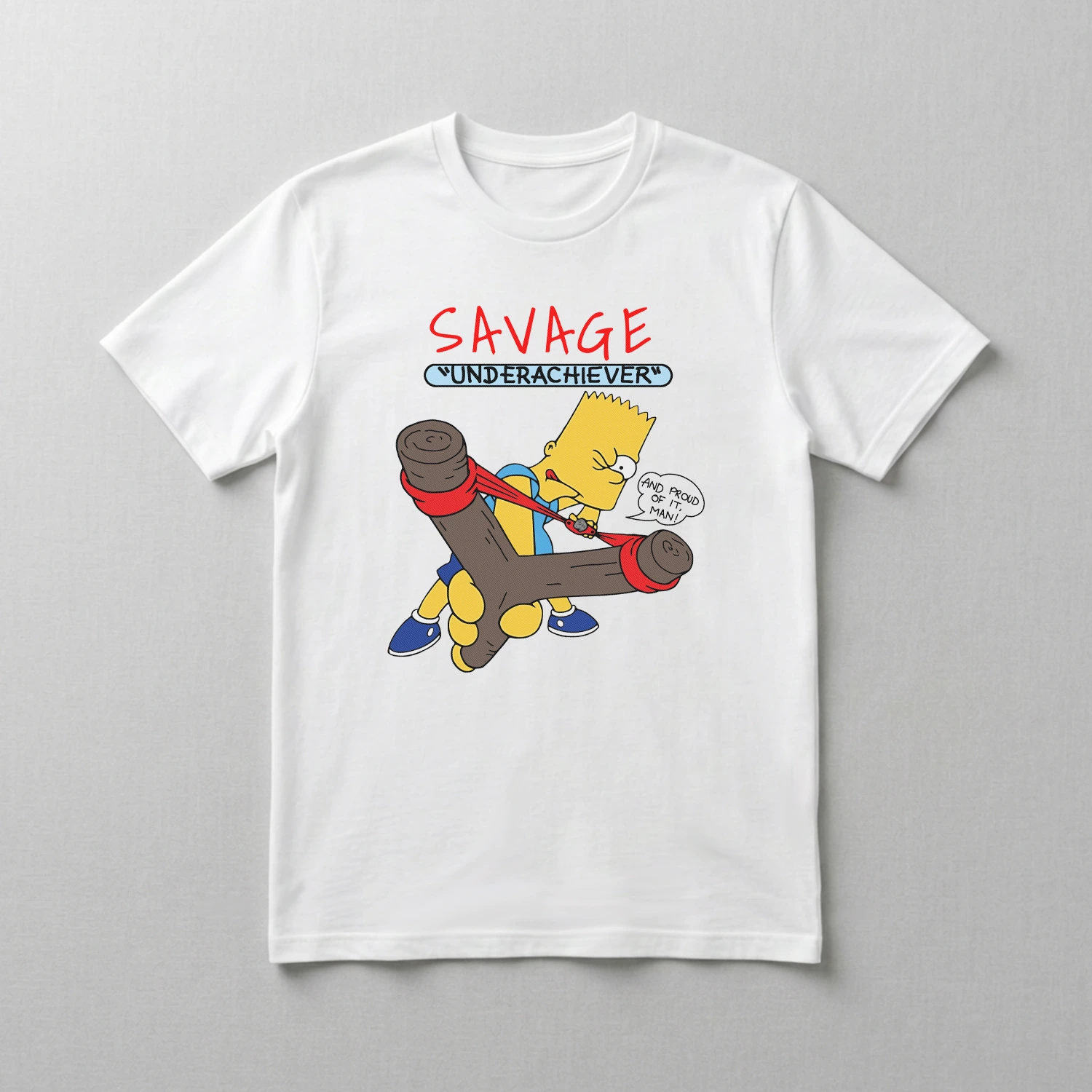 T-Shirt Bart "Underachiever"