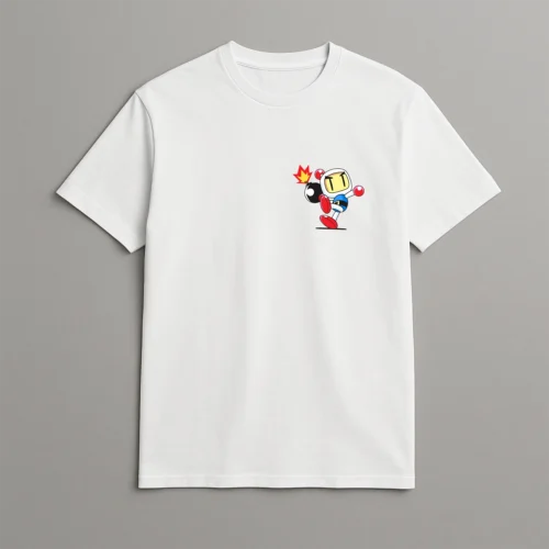 T-Shirt Bomber Man