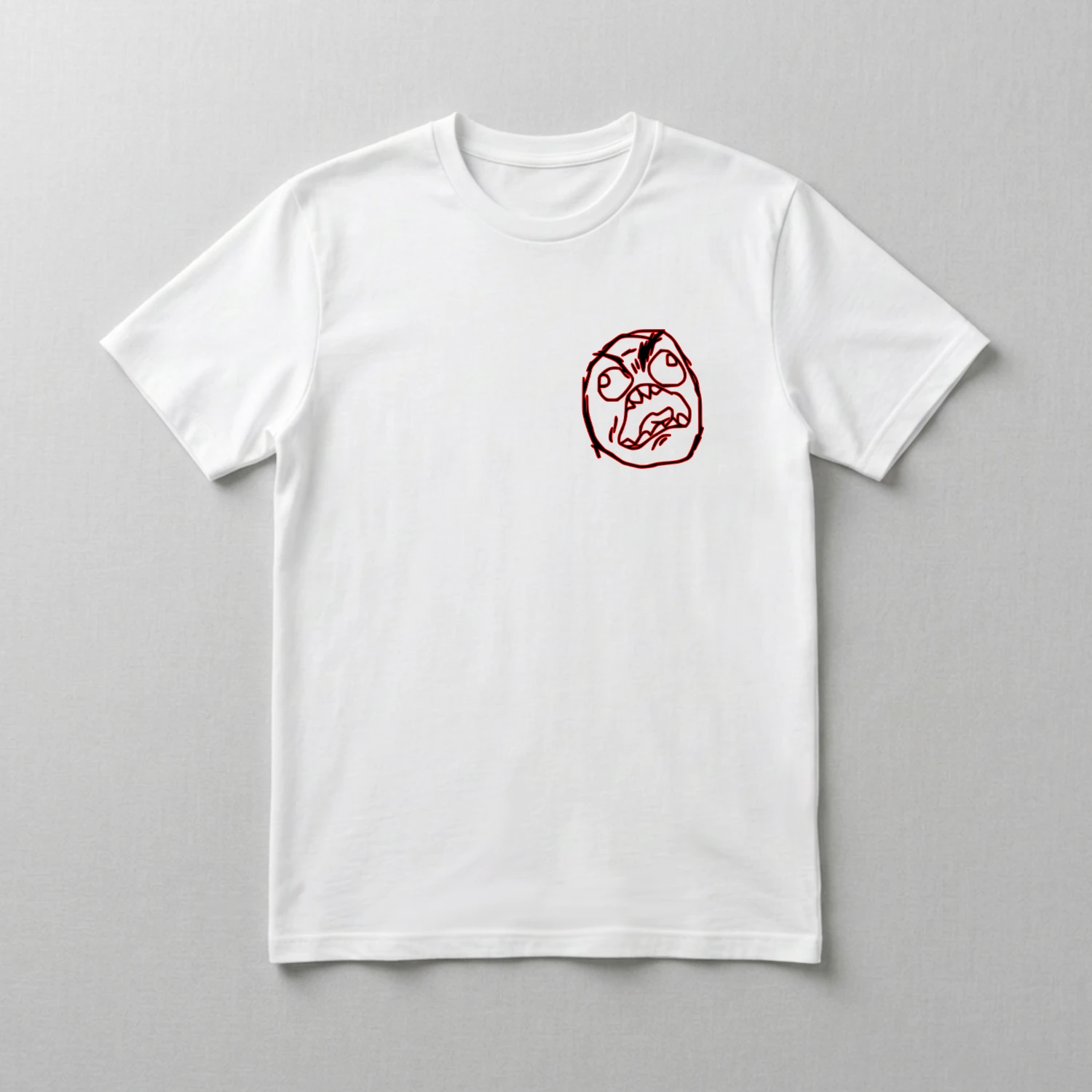 T-Shirt Rage Troll Face